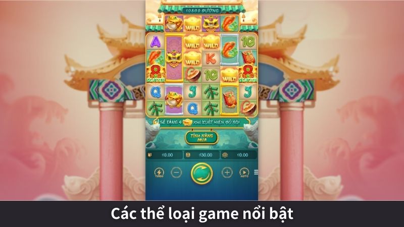 Các thể loại game nổi bật