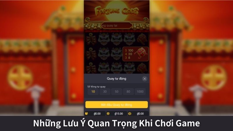 Những Lưu Ý Quan Trọng Khi Chơi Game