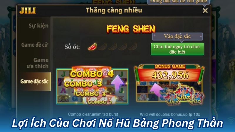 Lợi Ích Của Chơi Nổ Hũ Bảng Phong Thần